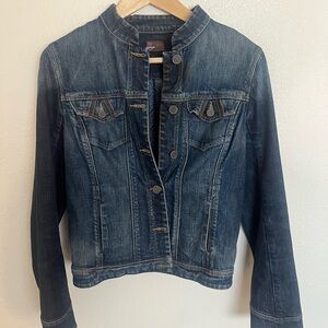 PAIGE Dark Blue Jean Jacket